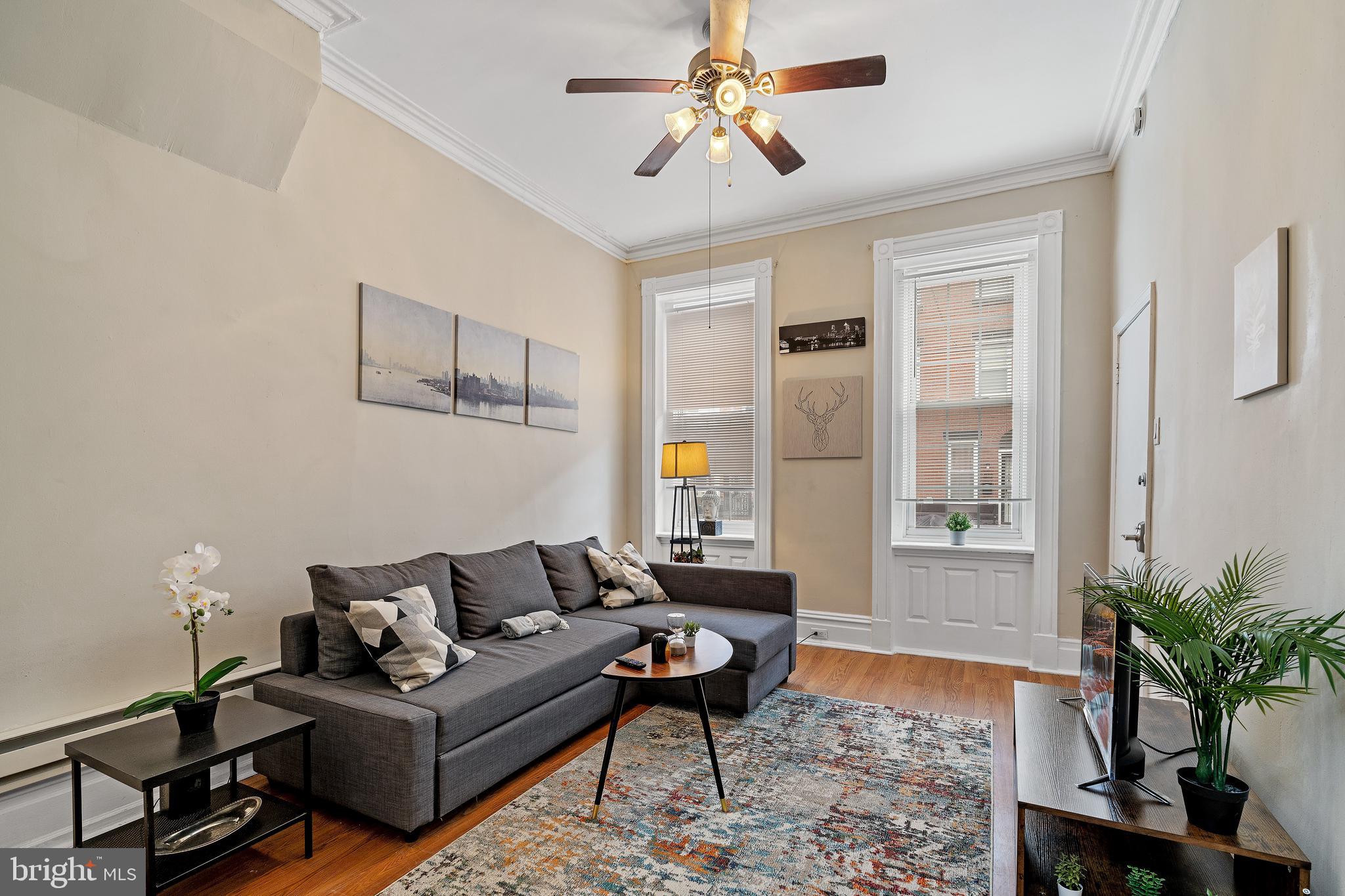 For Rent – 1813 W Thompson St, Unit 1!
Welcome to your new home on a beautiful, quiet street in booming Brewerytown—just minutes from Fairmount Ave, Girard Ave, Kelly Drive, and tons of restaurants, cafes, parks and activities! This 1st floor unit features, private laundry, a private deck, 2 parking spaces, 2 large bedrooms, a spacious living room, eat-in kitchen, tons of natural light, and much more!. Direct access to the basement.
Parking is additional fee. Pets case by case with monthly fee. Tenants responsible for electricity and water.
Don’t miss out—schedule your tour today!