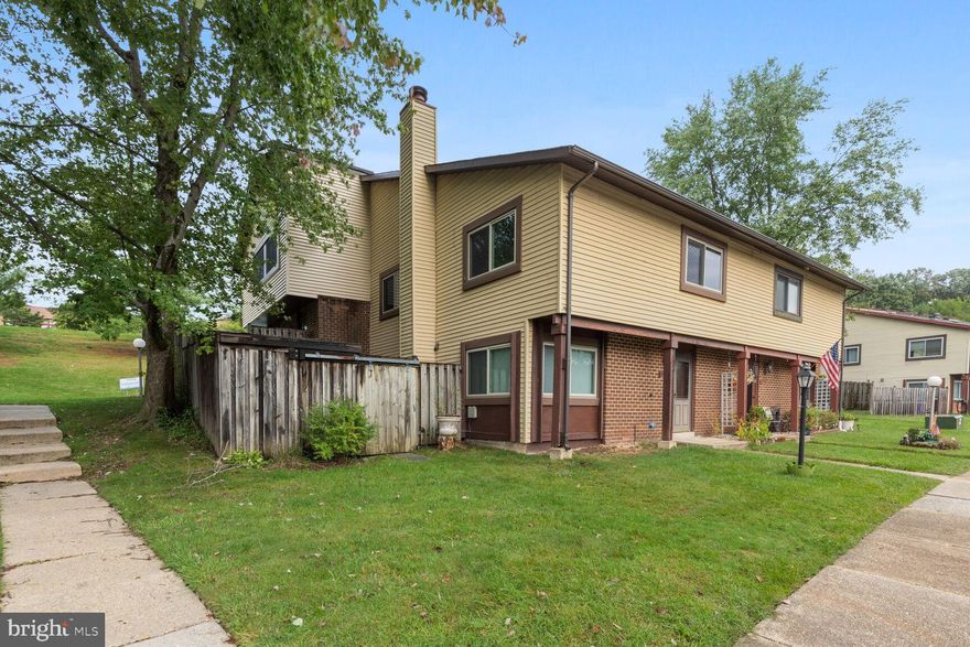 Welcome to this charming home in the peaceful community of Stonewood in Laurel! This delightful property offers a fantastic opportunity for those seeking a place to make their own with endless potential. Situated on an end unit, this home boasts privacy and tranquility. Step inside and be greeted by the spacious living area, complemented by a cozy wood fireplace that creates a warm and inviting atmosphere.  The kitchen features ample cabinet space, providing plenty of room for all your culinary needs. This home offers 2.5 bathrooms and 3 generously sized bedrooms,  providing comfort and privacy for everyone in the household. The primary bedroom boasts an en-suite bathroom, and walk-in closet offering convenience and luxury.   The interior of this home is a blank canvas, awaiting your personal touch and creative vision. With a little TLC, you can transform this property into the home of your dreams. Imagine the possibilities!  Outside, you'll find a private fenced yard, creating the perfect oasis for outdoor activities and relaxation. Whether you're hosting summer barbecues or enjoying a peaceful evening under the stars, this yard is sure to become your favorite place to unwind. Conveniently located near major highways and shopping centers, this home offers easy access to all the amenities you need. Commuting to work or exploring the surrounding area is a breeze with the close proximity to major roadways.  This home is being sold AS-IS. Conventional financing , FHA 203K, or cash only.