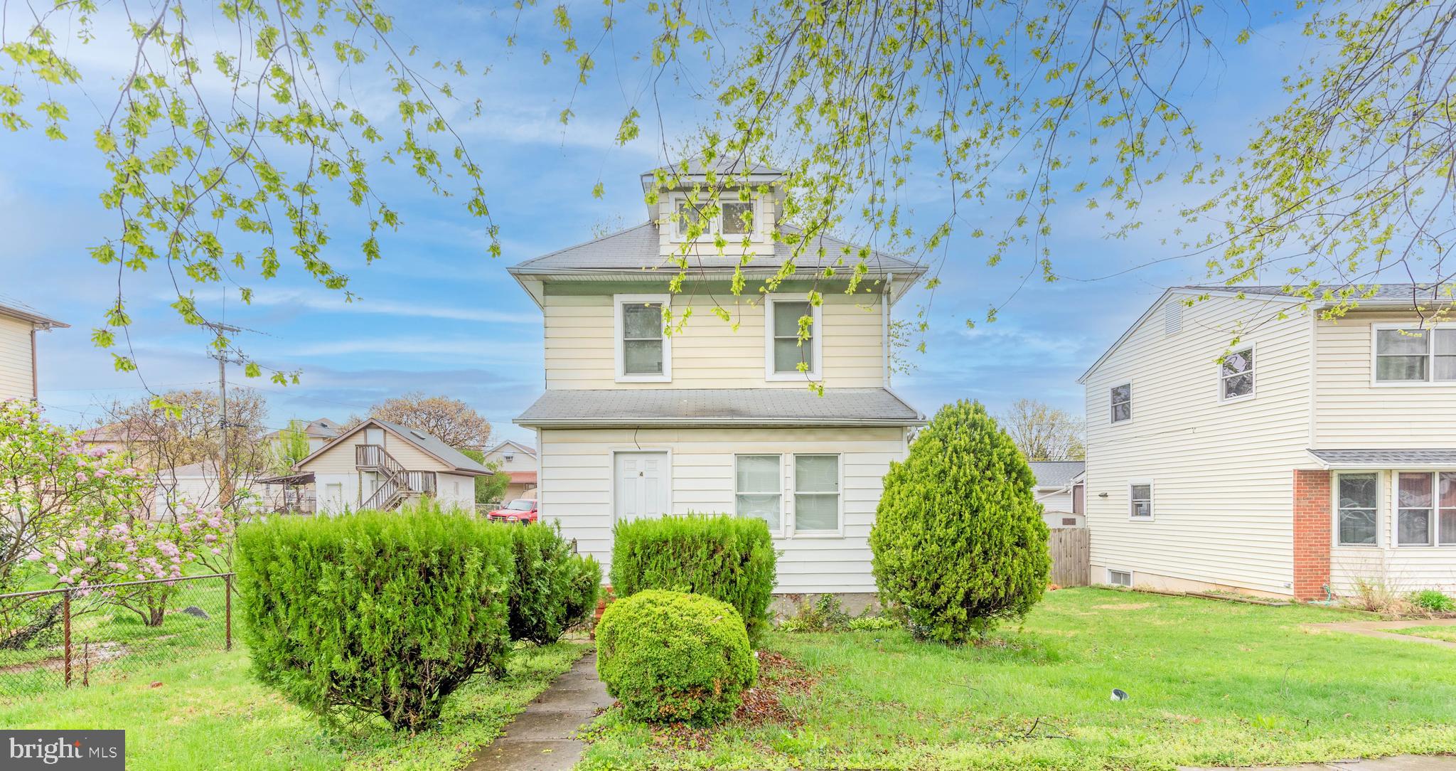 List price is Opening Bid at the Online auction to be conducted on Auctioneers website. Bidding begins Friday, April 18th & ends Wednesday, April 23, 2025 at 12:00pm. Renovation Opportunity — 2.5-story single-family home is located in the desirable "Brooklyn Park" neighborhood of Anne Arundel County. This charming single-family home offers approximately 1,765± square feet of interior space and includes three bedrooms, one full bathroom, an attic, and an unfinished lower level. Nestled on a 0.14± acre lot. The property offers great potential for customization and value-add improvements.