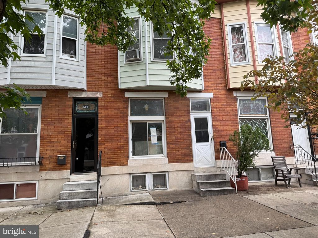Photo of 411 S Macon Street, BALTIMORE, MD 21224 (MLS # MDBA2191214)
