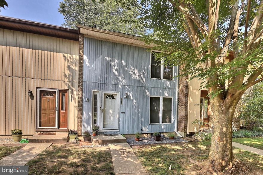 Spacious 3 level townhome. New carpet throughout the house. The eat-in kitchen with hardwood floors and features stainless appliances. Bathrooms have been remodeled. Basement is finished and has plenty of storage. The windows, doors, and roof have been replaced. Fully fenced yard with deck backing to playground and pond.  HMS Home warranty. VA approved, but not an FHA approved condo.