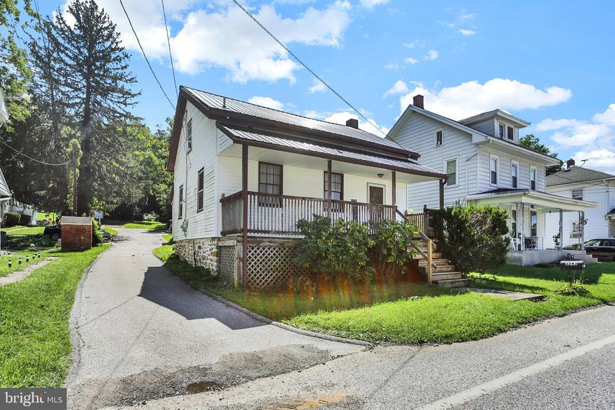 Don't miss this cape cod in Central School! 2 bedrooms and 1 full baths. Brand new metal roof and furnace. Covered porch off of kitchen leading to a large backyard.  Right on Sherman street you’ll enjoy the convenience of off street parking.  Inside a Master bedroom features a large walk-in closet. On the first floor a , comfortable family room with brand new high end laminate flooring. The exterior features a spacious backyard perfect for activities and entertaining. There is also a very large 2 story utility shed (500+ sq ft). Convenient to I83! Perfect for first time home buyers or someone looking to downsize. 100% Move-in Ready!