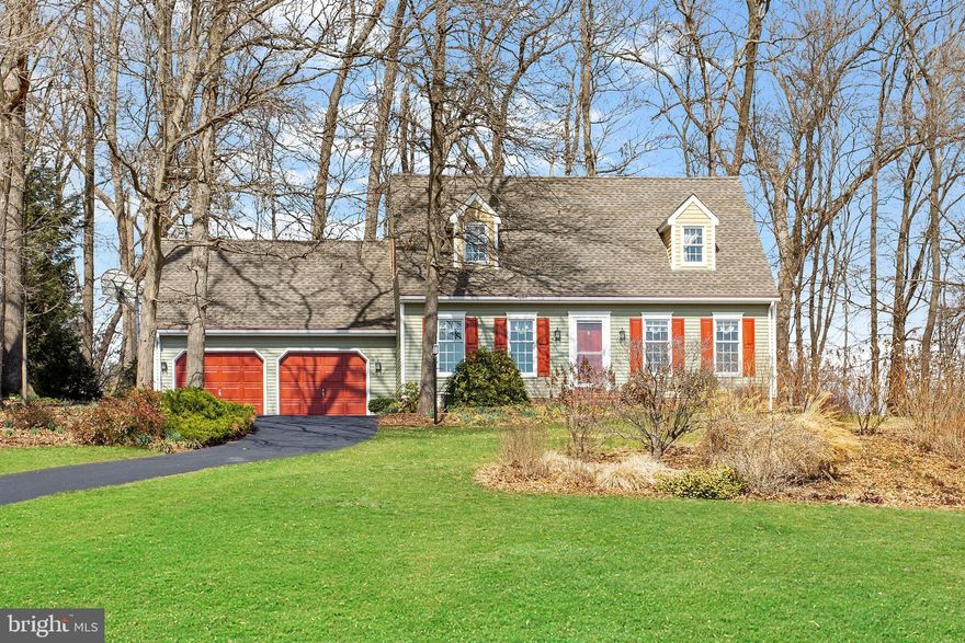 This well-maintained Cape Cod sits just south of York New Salem on a partially wooded one-acre lot.  As you enter the front door and look to your right, you'll experience the natural lighting in the spacious living room with an attached dining room. To the left, you will find the first-floor bedroom which makes for a great home office.  Make your way down the hallway to the eat-in kitchen and family room in the rear of the home. The family room provides a cabin-like feel with a propane woodstove to keep you warm on winter nights.  Head upstairs to 3 more bedrooms and a full bath. The primary bedroom includes 2 closets and large built-in vanity.  This home also features a geothermal system for your heat and A/C, new septic installed in November 2021, new hardwood flooring in the dining room, a central vac system,  and a spacious 2 car garage.  Come see this home for yourself.