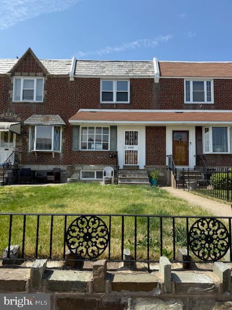 Gorgeous home on a Beautiful Block in the Northeast Philadelphia area! There is a large patio in the front with a lovely walkway. The home is clean, bright and move in ready. There are neutral paint with hardwood flooring throughout the first and second levels. The kitchen has ceramic tiled flooring, lots of cabinetry for storage and ample countertop space. Enjoy some outdoor entertaining or summer barbecues on the cozy deck decorated with unique wrought iron railings unlike the other decks. The upstairs level has three good sized bedrooms and a fully renovated hall bathroom. Now, let's head down to the finished basement offering a fully ceramic tiled floor, an extra bathroom and laundry area. There is also a one car parking space in the rear for added convenience. Fabulous location!!! Perfectly convenient to shopping, public transportation, schools and restaurants. Nothing to do but unpack your bag! Quick Settlement available! Property is sold "as is, where is"