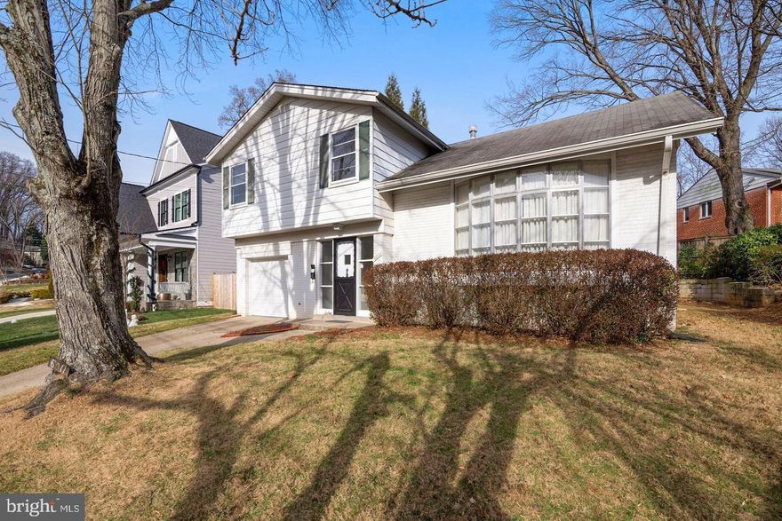 Freshly painted and ready to go! Expansive 4 level split on a quiet residential street, with easy access to downtown /major urban centers, highways, airports, and more!  Inviting ample foyer offers coat closet, access to garage, 1 bedroom and full bath with double entry. So convenient! Short steps up to living and dining room areas, with wood floors and bay window with southwest exposure.  Pretty sunny spot to enjoy in the wintertime! Eat-in kitchen with new refrigerator, ceramic floor, and access to backyard.  Upper level offers 3 bedrooms and 2 full baths,  good closet space and wood floors as well. Lower level has a nice size family room with new laminate floors and new windows.  Full size washer and dryer, tons of storage, and mechanical room complete this level.  The oversize attached garage offers more storage and can accommodate a pretty big car, bikes, and sport equipment, if needed.  School needs: Whitman cluster, plus top rated private schools!  Available now. 2 year minimum lease . Sorry, no pets.