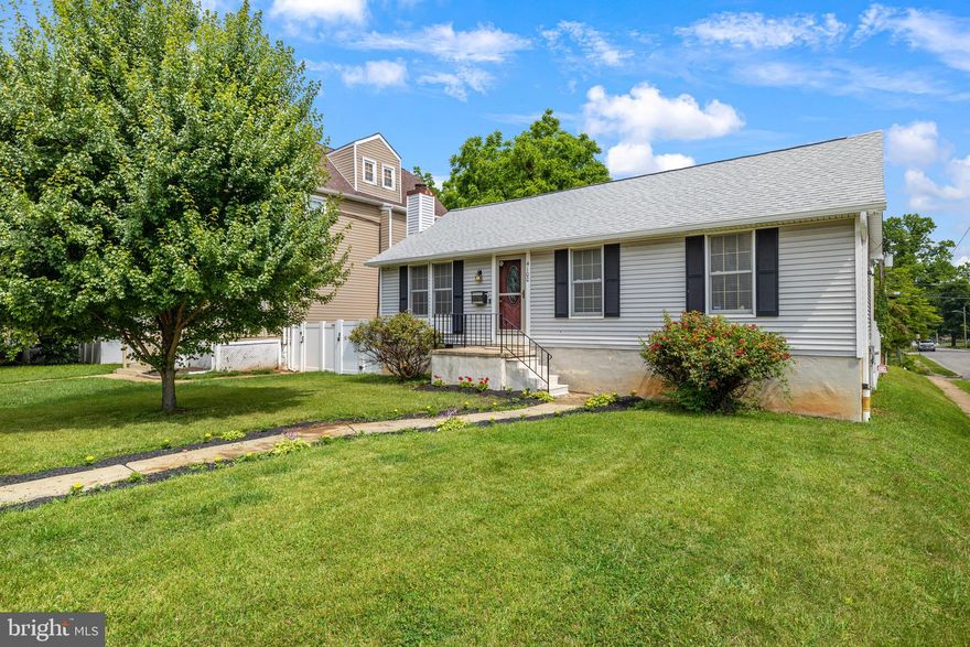 Welcome to 4100 Fernhill Avenue, a real gem nestled in the heart of Baltimore. This remarkable home offers a perfect blend of city living with a serene, suburban feel.  Upon arrival, you will be captivated by the charm and absolute stunning curb appeal. Located on a spacious corner lot and beautifully appointed, lush landscaping. The home’s inviting entry leads you to a bright, open floor plan that creates a seamless flow between the living spaces, allowing for effortless entertaining and comfortable everyday living. Gleaming floors, exquisite crown molding, and large windows flood the rooms with natural light, adding a touch of warmth and elegance to every corner. The gourmet eat-in kitchen is a culinary enthusiast's dream, featuring stainless steel appliances, custom cabinets and backsplash, and sleek granite countertops with a bonus seated island. Whether you are preparing a casual meal or hosting a grand dinner party, this space offers both functionality and style. The bedrooms are havens of relaxation, offering ample space, plush carpeting, and generous closet space. Finished, walk-out basement with a cozy wood-burning fireplace, updated powder room and a bonus room which can be used as a 4th bedroom, office or workout room. So many possibilities!  Massive storage room and separate laundry area with deluxe front loading washer and dryer on pedestals for convenience. This gorgeous home is in immaculate condition and has been recently renovated so nothing to do but move right on in.  Roof replaced in 2018. Deck, Water Heater, Gutters, Shutters and Rear Fence replaced in 2022. Stepping outside, you will discover a true private oasis in the fully fenced backyard. The expansive brand new deck is perfect for al fresco dining and entertaining, while the oversized, level yard provides a serene backdrop for outdoor activities and relaxation. Private rear parking pad AND tons of on street parking for guests! Located in the desirable West Arlington area, this home offers convenient access to a wide range of amenities. Enjoy nearby parks, shopping centers, and dining options, ensuring that everything you need is just moments away. Commuting is a breeze with easy access to major highways and public transportation. Less than 1 mile to Rogers Avenue Metro! The vibrant city life of Baltimore is at your doorstep, while still maintaining a sense of suburban serenity. This one is a 10 out of 10!