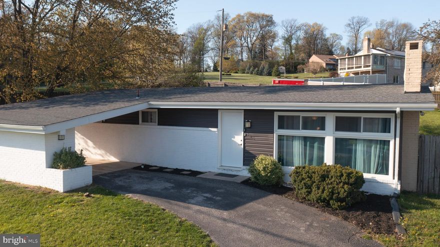 Check out this outstanding one story contemporary ranch home with many recent updates just completed.  Bright and modern open floor plan with new interior paint and  Luxury laminate/vinyl  flooring through the entire first floor. The Bath was updated two years ago. The roof, siding, soffit, facia, gutters and downspouts replaced just a few years ago. Front door and living room windows brand new this year. All with manufacture warranties. The den includes a wet bar with a sink, locking liquor cabinet, and hook up for small refrigerator. Spacious laundry room and efficient furnace and central air conditioning .  Enjoy the pleasant sunroom to relax in the morning and evening. Additional den/rec room in lower level with a brick fireplace. The oak kitchen boasts ceramic tile counters and newer appliances included.  Fenced and private rear yard. 1 car carport. The perfect home for the first time home buyer or the buyer looking for one floor living.