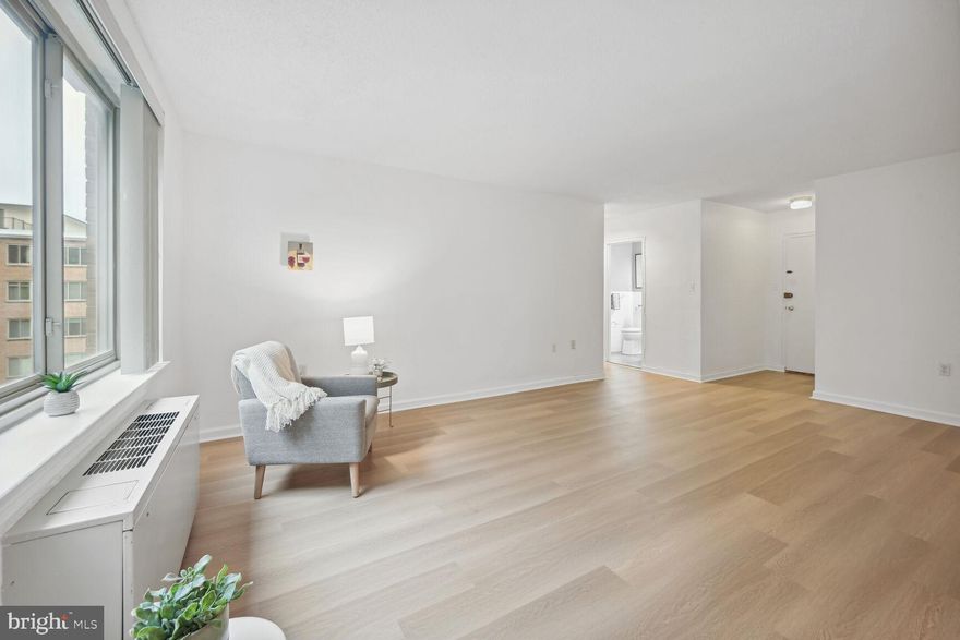 Major price adjustment, move in and enjoy the Holidays! All utilities are included in the monthly condo fee*.  Investors and Buyers do not miss this spectacular new 2023 renovation. Be the first to move in and enjoy all the upgrades including brand new LV plank flooring, custom white kitchen cabinets, granite countertops, stainless steel appliances, modern light fixtures, a refreshed bathroom, and professional painting from top to bottom. This unit boasts plenty of storage space, and tranquil woods view out of the light filled windows.   Cardinal House amenities include a fully equipped fitness center, billiard room, party room, outdoor pool, picnic area, ample parking, extra storage, and onsite management. Conveniently located directly across from the shops at Lyon Village including the Italian Store, Giant, Starbucks and more. Walking distance to the Clarendon and Courthouse Metro, restaurants, and shopping. A commuter’s dream situated at the crossroads of I-66, GW Parkway and Route 29. Note: two photos were virtually staged. *Condo fee does not include cable/internet/phone.  Bathroom convector not operational