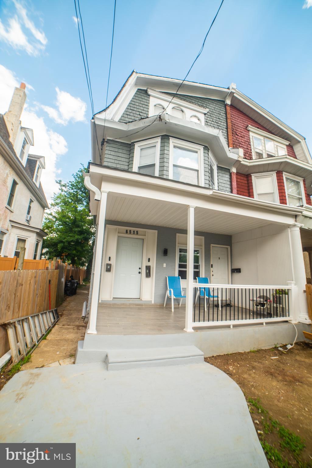 Welcome to 6515 N Park Ave, a fully renovated triplex in the peaceful and desirable East Oak Lane section of Philadelphia. Currently owner occupied, this turnkey multi-unit property features two spacious 1-bedroom, 1-bathroom units on the first and second floors, and a bright 2-bedroom, 1-bathroom unit on the third floor. Each unit is thoughtfully updated with modern kitchens, stylish finishes, and includes its own in-unit washer and dryer. One of the standout features of this property is the large backyard, perfect for entertaining, relaxing, or gardening, complete with mature fruit trees that add charm and natural beauty. Ideally located near public transportation, this property offers the perfect blend of quiet residential living and easy access to the city. Whether you're looking to expand your investment portfolio or live in one unit while generating rental income from the others, 6515 N Park Ave is a rare find in a prime location. More photos will be uploaded soon. EASY TO SHOW!