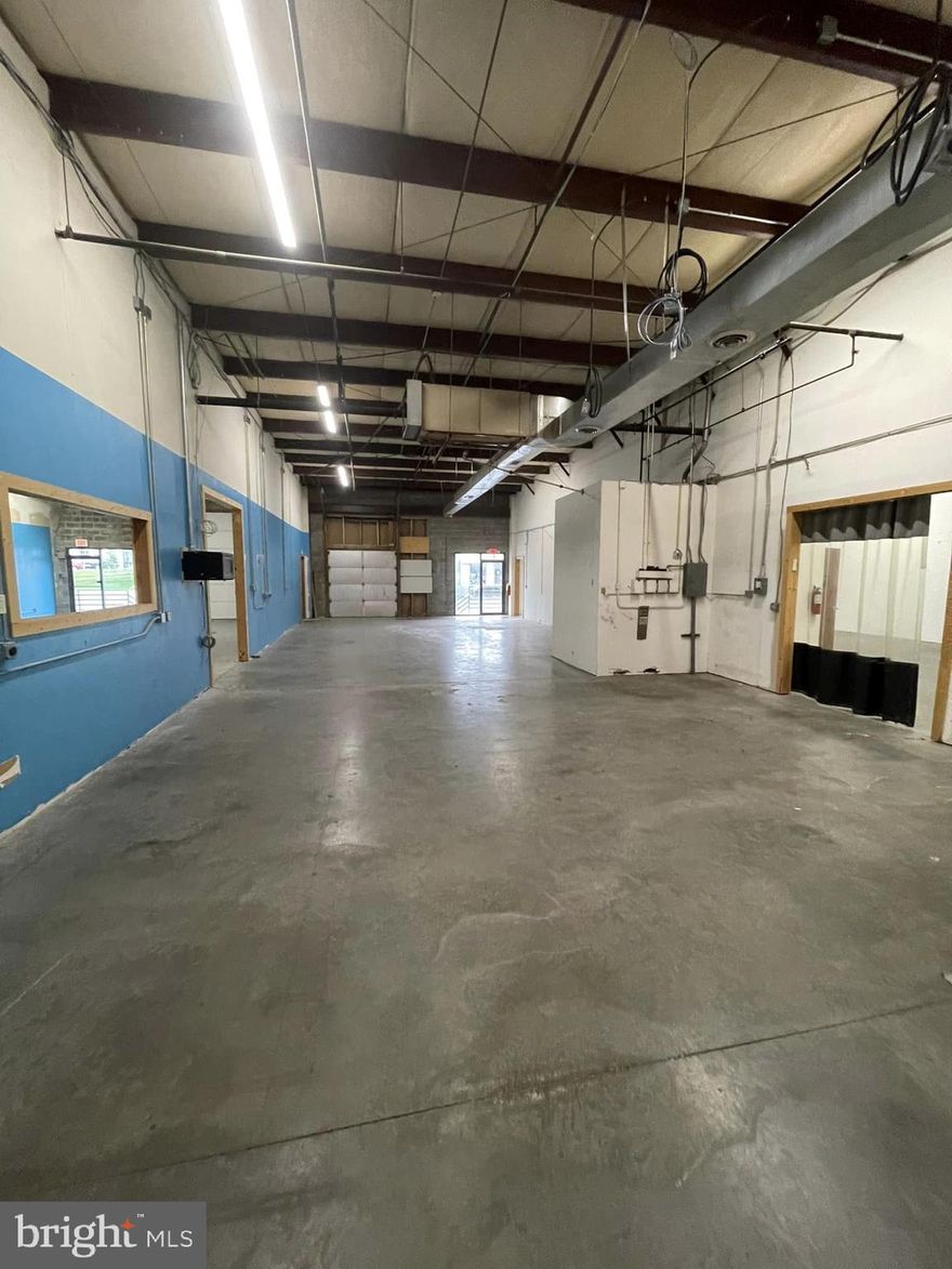 Building 95 Suites B10 is 2,080 SF.  Suites B11, B12, B13 can be combined for a total of 8,320 SF. 
All four units are AIR CONDITIONED AND GAS HEATED.
LISTING AGENT MUST ACCOMPANY SHOWING ON THESE FOUR UNITS
Each Unit contains a restroom.  Suite B13 contains an Office. Warehouse Space Located Near I-70 Exit and Adjacent to East Patrick St. & Monocacy Blvd. Buildings are concrete block & metal construction. Warehouse Ceiling Height is 14 ft.. Free Surface Parking with Security Lighting. All units have Gas Heat and are Sprinklered & Monitored.