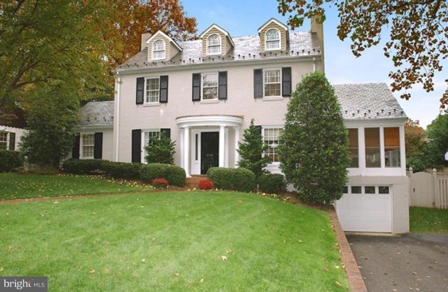 Located in Country Club Hills, this handsome 5 bedroom center hall colonial features a two-story foyer, wonderful addition including a family room open to breakfast room with cathedral ceiling.  There are a total of 5 bedrooms, 4.5 baths.  Just blocks to Washington Golf & Country Club golf course. Subject to existing lease until June 30.