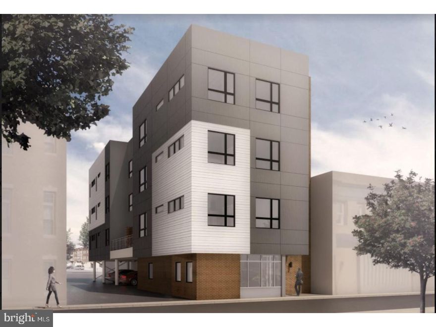Towering new construction 7 unit apartment building in prime Francisville location. This building has been meticulously planned and executed with finishes that will rival any condo in Philadelphia. Just steps away from the Broad Street Line, Divine Lorraine, Osteria, Vie and all of the Fairmount/Art Museum shops and restaurants. Building features include 10 year tax abatement, condo grade finished including stainless steel appliances, hardwood, granite counters, recessed lights, 10' ceiling and much more. Washer/dryer and dishwasher in unit. Central air and heat. 11,000 square feet. Four story building. Smoke alarms and sprinklers. Six 2 bedroom, 2 bath apartments. One 1 bedroom, 1 bath apartment. Eight parking spaces at ground level. Estimated completion date January 31, 2018.
