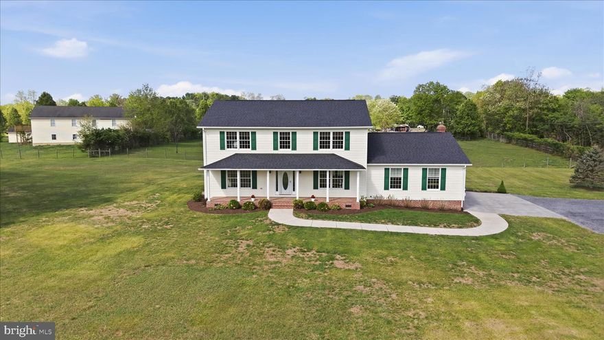 Welcome home to 412 Ruebuck Road in Clear Brook, VA.  With only 2 previous owners, this custom built home is well cared for and spacious.  Recent updates include a new roof (2025), new washer and dryer with 5 year extended warranties (2025), and a new water heater (2024).  

The main level flows openly between the family room and eat in kitchen.  The formal dining room and downstairs bedroom offer style and comfort or can easily transition to office space, play room, craft area, or home schooling classroom.   The main level also includes a full bathroom, laundry/utility room, and access to the attached 1 car garage. 

Upstairs features a spacious primary suite with walk in closet and full bath, 2 additional bedrooms and another full bath.  The wide center hall landing has room for a cozy reading nook too. 

Outside relax on the 2 roofed porches.  Enjoy the uninterrupted view of fields and woods from the the front porch.   The expansive, level acreage is fenced and gated.  Allow your children and pets to roam free and play yet remain safe on your property.   The property is zoned rural/agricultural, with no HOA and horses are allowed per the covenants.   Use the 20' x 40' detached garage to house up to 4 additional cars, store equipment, or convert into a stable.   

Jump on I-81, Route 11, Welltown Pike, or Apple Pie Ridge Road for quick commutes to work, school, or shopping.  The property is only 10 minutes from Winchester and 15 minutes from Martinsburg. 

This home has been meticulously prepared for market.    Schedule your private tour today!   This property will not disappoint!!!