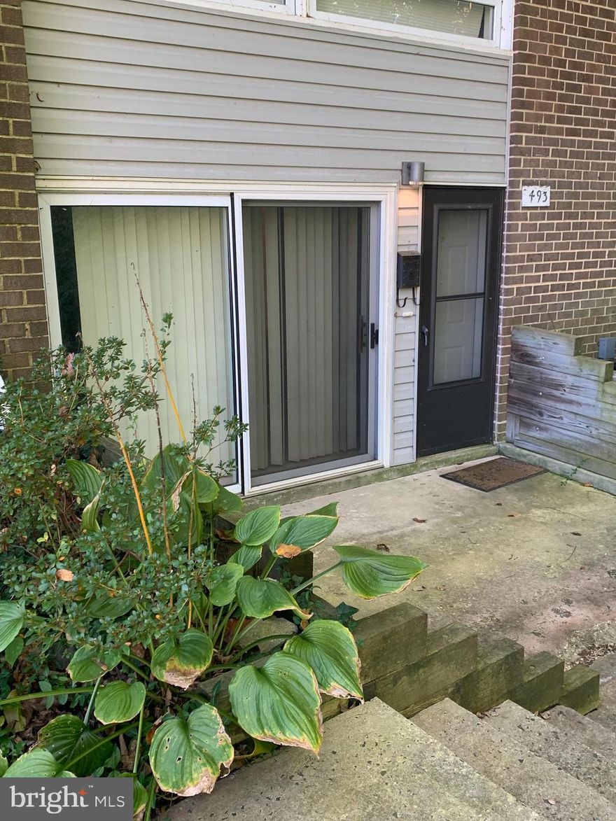 CALLING ALL INVESTORS!! Wonderful opportunity for a condo in the HEART of Bel Air. Featuring two level, ground floor 'condo' with kitchen, dining room and living room on the first floor. Two large bedrooms and full bathroom on the second floor. Washer and dryer hookup located in condo. Sliding glass access to patio surrounded by trees. Come make this condo your own!!