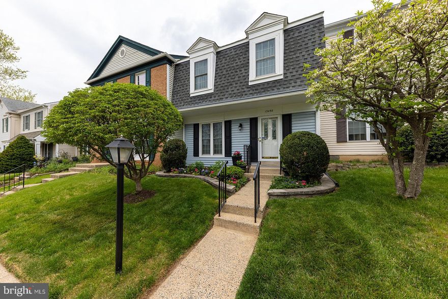 Welcome to 13492 Foxlease Ct, a charming townhome nestled on a quiet cul de sac in the heart of desirable Franklin Farm.  This delightful Brackton model boasts over 1,800 square feet of thoughtfully designed living space, including rarely available dual primary suites. The open-concept main level is an entertainer's dream, seamlessly connecting the living and dining rooms with easy access to a lovely outdoor patio and garden. On the upper level, are two spacious primary suites, each complete with generous closets and private ensuite bathrooms. The lower level offers a versatile rec room, an additional bathroom, and a large laundry/storage area.

A true highlight of this property is the cozy, fenced backyard and garden. Imagine enjoying peaceful dinners on the porch while watching butterflies, or opening the gate to the common area to connect with friendly neighbors.

The current owners have meticulously updated and upgraded this home over the years. The stunning cook's kitchen features designer quartz countertops, and all four bathrooms have been tastefully renovated with modern tiles and fixtures. The lower level has also been refreshed with new paint and LVP flooring. This immaculate, move-in-ready home benefits from significant updates including a kitchen renovation (2019, appliances 2024), Trex Deck (2024), HVAC (2021), renovated lower-level bath (2020), renovated upper-level baths and powder room (2019), upper-level hardwood floors (2015), main-level hardwood floors (2014), a roof with HD architectural shingles (2011), and triple-pane windows, sliding door, and front door (2005), along with siding (2000).

Convenience is key with two reserved owner spots in front of the property and plentiful visitor parking, including four guest spots directly across from the unit, as well as extra street parking.

The Franklin Farm community offers exceptional amenities, including 13 miles of trails, 2 pools, 3 multi-purpose courts, 6 tennis courts, 14 tot lots, and 180 acres of open space. Its ideal location provides quick access to Dulles Airport, the Silver Line, and major commuter routes such as 28, 66, the Toll Road, and Fairfax County Parkway. You can also enjoy the convenience of walking to Starbucks and Giant. Excellent school pyramid:  Oak Hill Elementary, Franklin Middle, Chantilly HS. This is one you won't want to miss!