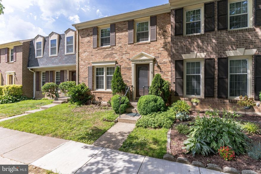 Professional pictures will  be uploaded . All brick beautiful 3BR 3.5 BA townhouse. New AC, New water heater, New refrigerator, granite countertops, hardwood floors on main level and upper level. ceiling fans, large  MBR shower with seating.  Full walk-out basement includes huge family room w. glass-door fireplace, full bath, large utility room, brick patio. Close to everything!