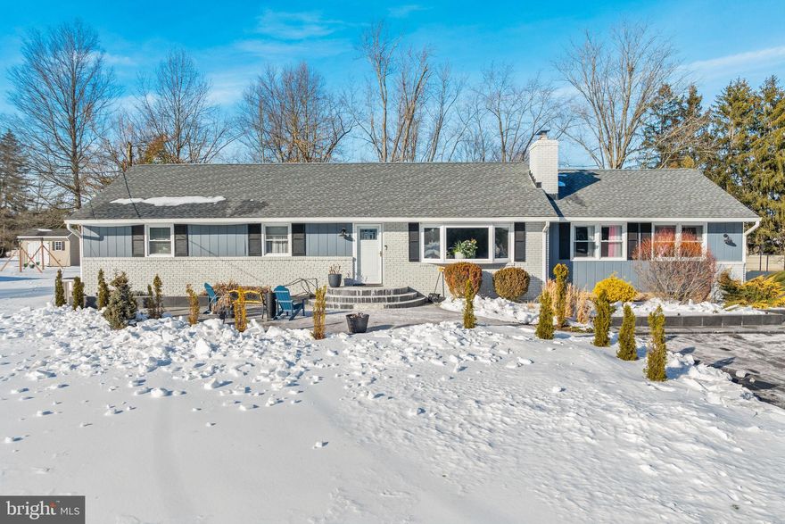 This beautiful 3-bedroom, 2-bath ranch-style home is located in a cul-de-sac within a wonderful neighborhood. It boasts over $100,000 in updates and upgrades by the current owners and is truly move-in ready. The home features a newer kitchen with energy-efficient appliances, accent flooring, and a skylight, along with crown molding, updated bathrooms, a new roof, a new water heater, a water softener system, an ultraviolet air filter to reduce dust and prevent spider webs, newer hardwood flooring, and an entry foyer. Comfort is enhanced by a new air conditioning system, two fireplaces—one gas and one wood-burning—newer washer and dryer, and all newer doors including closet doors. An expansive family room with sliders to the backyard provides the perfect space for entertaining. 

The modern, energy-efficient bathrooms are equipped with Bluetooth shower speakers and Wi-Fi, while the hallway bathroom includes a colorful night light. Throughout the home, beautiful accent lights and recessed lighting add warmth and style. The sunlit living room boasts a large window with a beautiful view and French doors, while the formal dining room also features French doors that open to a spacious deck overlooking a partially wooded backyard. The master bedroom includes an en-suite full bathroom for added convenience. 

Additional highlights include a huge, full unfinished basement offering ample space for storage, games, hobbies, or a work area. The location is ideal, with close proximity to the Princeton Junction train station, Trenton Mercer Airport, Capital Health, shopping, and major highways. Outdoor enthusiasts will enjoy horseback riding at Rosedale Park, which is also perfect for dog owners and bird watchers. Finally, the home is served by the highly rated, award-winning Hopewell Valley Schools.