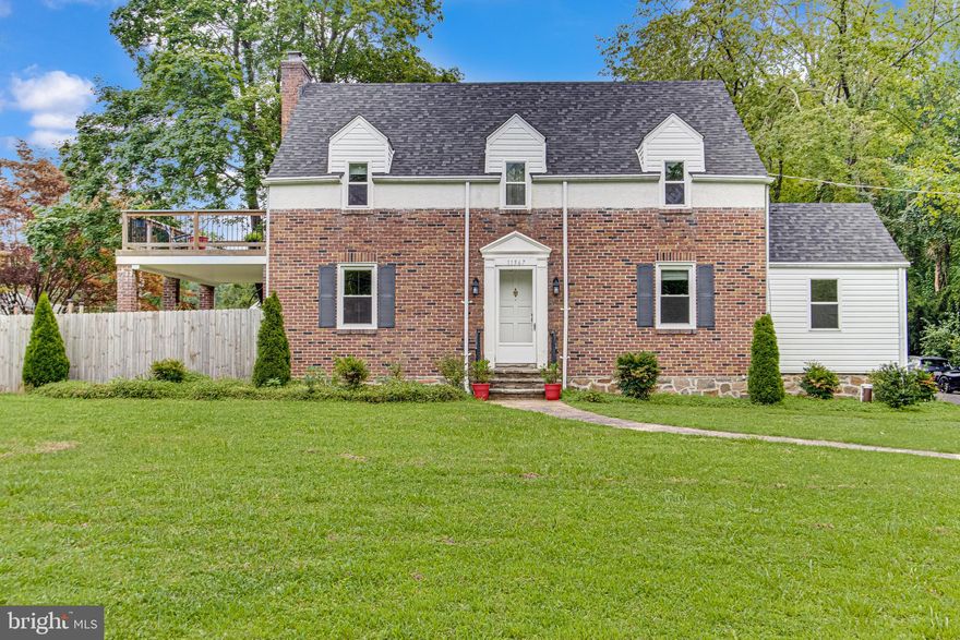 UPDATED HOUSE. Fresh new paint, Don't miss this charming 3 bedrooms and 1 full and 1 half bathroom cape cod is situated on a two lots over 3/4 acre of lot with a fenced yard outlined by mature trees. Recent updated includes roof, windows, siding, deck, fence, chimney liner and castem paint with original hardwood floors all throughout the home. The a cozy fire place for cooler days ahead. Stone patio off family room with fire pit area in private yard for entertaining. Enjoy your morning coffee on the 2nd floor deck off master bedroom. Newly constructed detached, oversize 2 car garage with bonus storage and would make a great home office offering lots of of exposure due to location.