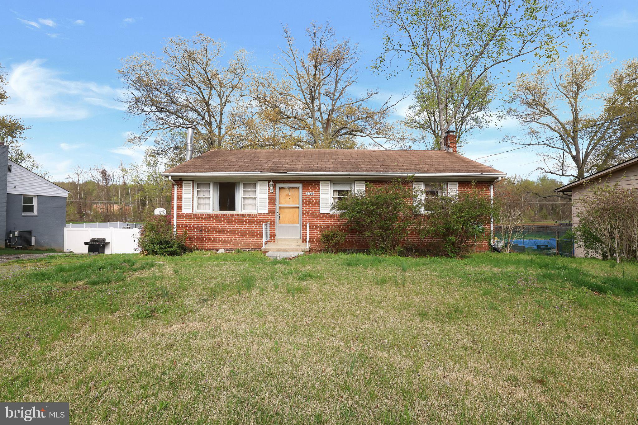Calling all creative homebuyers, savvy investors, and visionary developers! This three-bedroom, two-bath home offers endless potential and sits on a generous, nearly half-acre lot—with no HOA restrictions to hold you back. Whether you're looking to renovate, expand, or build your dream home from the ground up, this is a rare opportunity to make it happen.
The main level features three bedrooms and one full bath, with original hardwood floors throughout and an eat-in kitchen that offers a functional layout ready for your updates. Downstairs, the finished basement includes a second full bath and flexible living space—perfect for a rec room, guest suite, home office, or additional storage.
With a lot this size, there’s room to reimagine both the interior and exterior. Create the outdoor oasis you've always wanted, add a garage, or explore the potential for a larger footprint. Plus the oversized two-car garage provides additional storage space.
Home backs up to Henson Creek and park with a scenic, over 5-mile paved trail along a creek, for walking, jogging and cycling!
Hot water heater was replaced in 2021.
Conveniently located and full of promise, this home is ready for your ideas and inspiration. Don’t miss your chance to bring this property back to life—schedule your showing today!