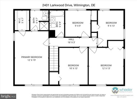 Tiny photo for 2403 Larkwood Drive, WILMINGTON, DE 19810 (MLS # DENC2098438)