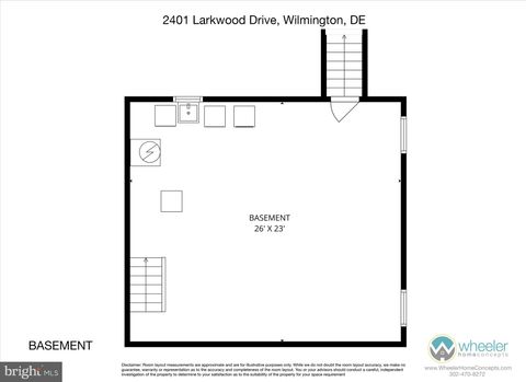 Tiny photo for 2403 Larkwood Drive, WILMINGTON, DE 19810 (MLS # DENC2098438)