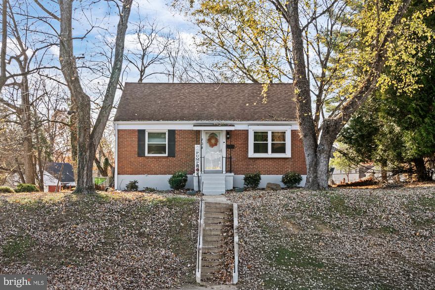 Beautiful Cape Cod home that features 3 bedrooms 2.5 baths, new paint, new carpet, updated kitchen, hardwood floors and spacious backyard!