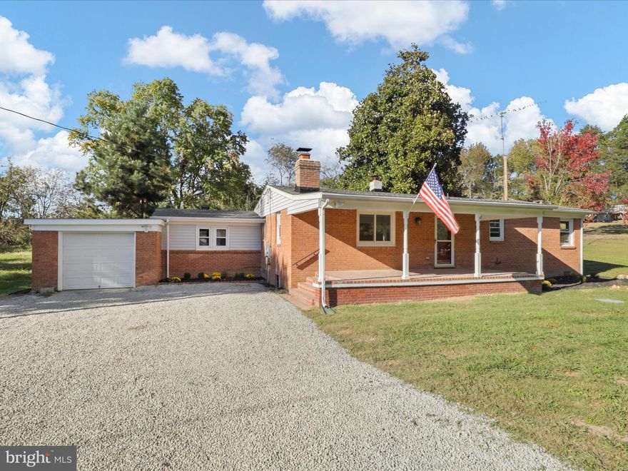 Listed for rent (and for sale whichever happens first).  Available for an April 1, 2025 rental move in.  One Level, limited stairs. 3 bedrooms, 2 full bathrooms, 3 garage spaces on .8 of an acre.  Use Rent Spree to submit an online rental app... Country road... take me home...   Link to Online Rental Application https://apply.link/BbXGJL4