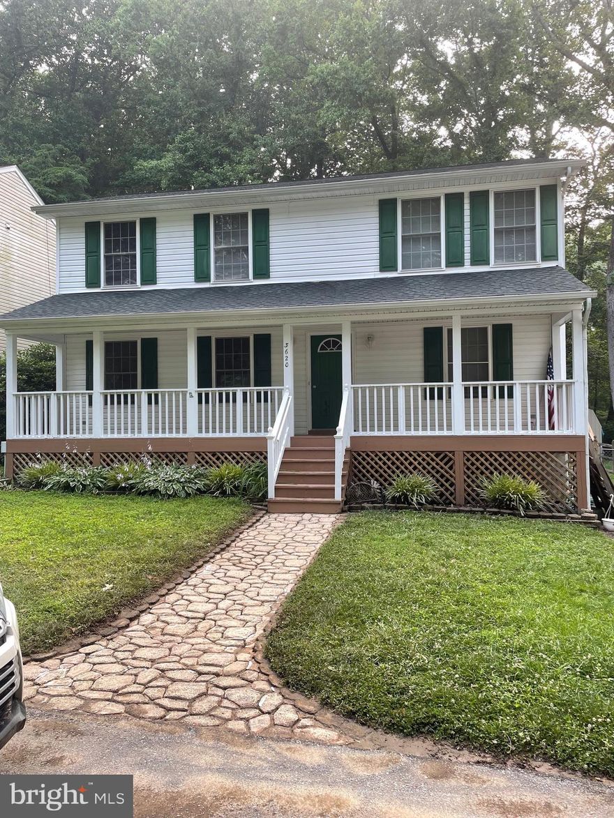 Very Spacious Colonial tucked away on a quiet street.  Nice front porch and fenced in backyard  with a shed.  Good size living room that flows into dining/ kitchen. Laundry room is on upper level along with 3 bedrooms/ 2 full bathrooms and an extra room that can be used for another bedroom or office . New vanities and light fixtures to be installed in bathrooms.  Pet(s) allowed case by case. No Smoking House.  Minimum Credit Score of  660.