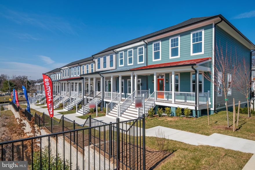 Welcome home to 4012 Gallatin St at Suffrage Point.  Suffrage point is a new luxury development community that is located between Hamilton and Gallatin Streets in Hyattsville, and is directly adjacent to the vibrant arts district. You will find that the community delivers a traditional neighborhood ambiance, all within the heart of the already thriving Hyattsville community. These new-construction homes showcase Craftsman style details, coupled with clean, elegant, and modern amenities, all thoughtfully designed to complement the classic residential architecture found throughout the beautiful and historic Hyattsville area. 
Suffrage Point is conveniently located within walking distance to Shops, Restaurants and the West Hyattsville Metro.  Less than a few miles away on Rte 1 you will also find the Riverdale Park Station offering a Whole Foods Market, a Gold's Gym & many other eateries.  Convenient access to Riverdale Marc Station, the Farmers Market & the buzzing Town Center Market. This modern development also directly borders thirty-two beautiful acres of scenic public parkland with access to playgrounds, a swimming pool & recreation center with restrooms, walking & biking trails that connect to the Northwest Branch Trail, picnic pavilions and a variety of other sports & fitness facilities.