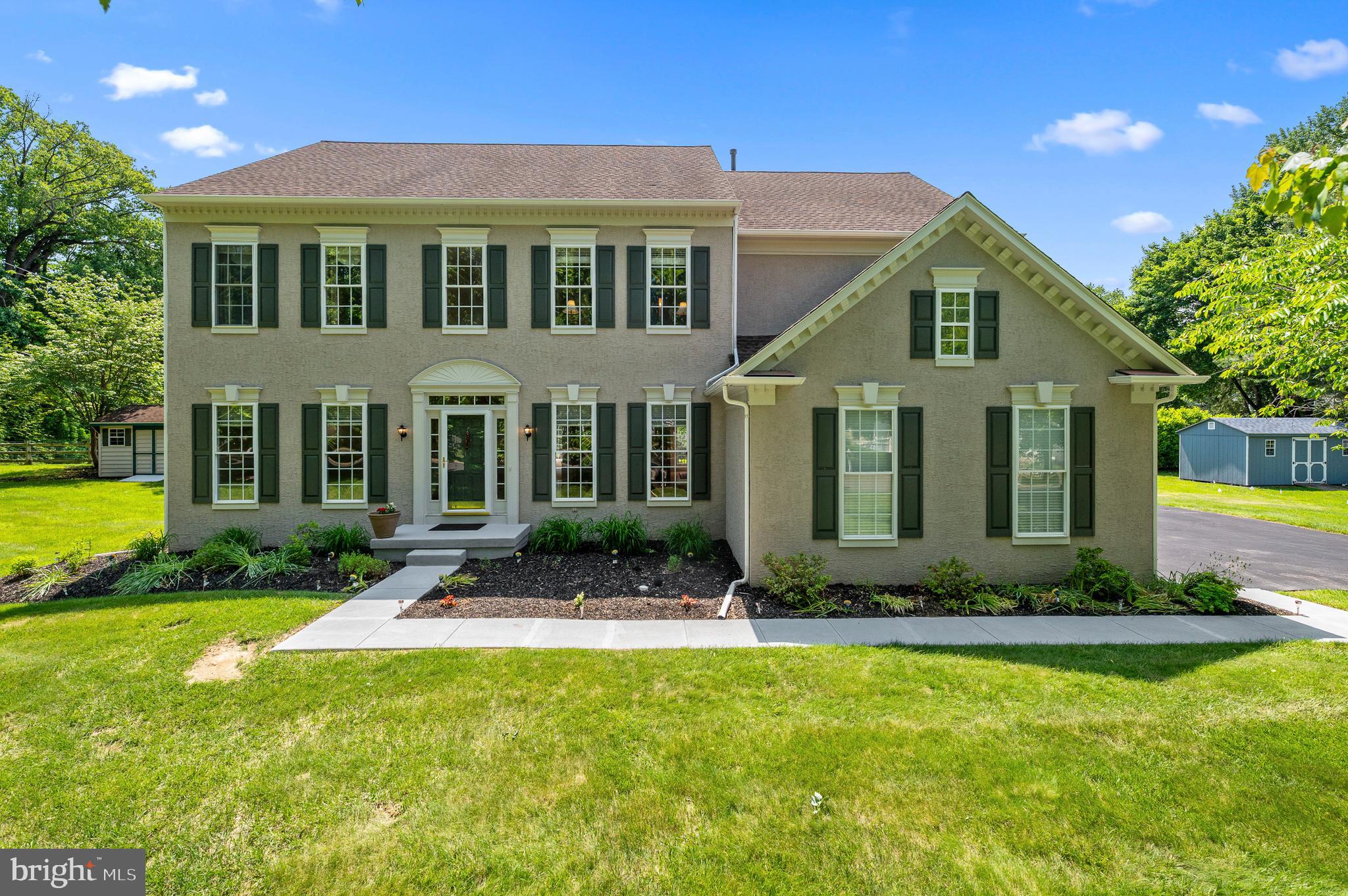 Welcome to Applegate, one of Chester County's most sought after neighborhoods. Finally, a true 5 bedroom home is available in this great neighborhood! The owners have spared no expense upgrading and maintaining the home. There is a combination of value add features that are a rare find! As you approach the home, you'll immediately notice the sharp curb appeal and exterior improvements. This includes the replacement siding and roof with gutters and downspouts, as well as the just completed driveway and walkway resurfacing. Prepare to be wowed by the inside! A dramatic 2 story entry welcomes you into the home. You'll love the open floor plan which is great for entertaining! The main level is highlighted by the eat-in kitchen. It's a cook's dream with brand new, never used stainless appliances, large island, granite countertops, 42" cabinets, double wall oven, and walk in pantry. Adjacent to the kitchen is the sunny breakfast area and family room. The large and cozy family room directly opens to the kitchen and features a brand new electric fireplace insert. The main level also features your traditional dining and living rooms, plus a private office, laundry/mudroom and updated powder room. Upstairs you will be pleasantly surprised to see 5 true bedrooms! A rare find in this neighborhood! This level is highlighted by the primary bedroom suite. The bedroom is massive and bright with triple windows and tray ceiling. Step into the luxurious spa-like completely updated primary bathroom. It features a soaking tub, oversized walk in shower, new fixtures, vanity & flooring. Through the bathroom, you’ll see the deep and expansive walk in closet. Another highlight of this level is the completely renovated hall bathroom. A junior suite with walk in closet plus 3 additional generously sized bedrooms complete this level. The full unfinished basement provides ample storage and is pre piped for a bathroom with over 1,800 sq ft for you to use as you see fit! Looking for outdoor space? The 2 separate large rear decks are a perfect place to enjoy the summer months! Need more value? This home is energy efficient with newer HVAC systems and dual zones. It must be seen in person to fully appreciate the mint condition which includes recent painting of every inch of the house! For so many reasons, Applegate is an extremely desirable neighborhood. Wide tree lined streets, proximity to schools and major routes, to name a few! With Routes 202, 926, 1 and 3, you can get anywhere fast. Act quickly on this amazing opportunity!
