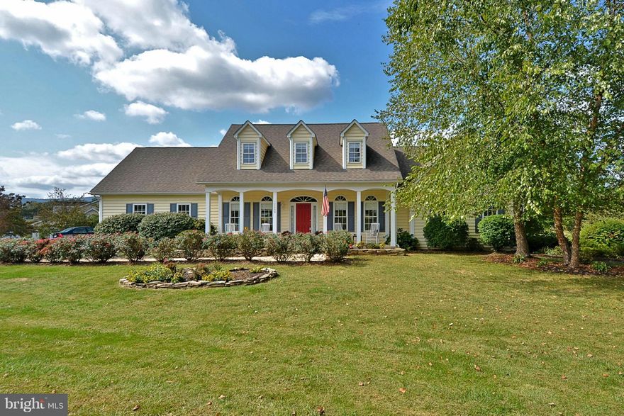 Every once in a while you find a GEM - this is it!  From the amazing street appeal to the unique and terrific floor plan, to the designer touches in moldings/lighting/window treatments to the gorgeous mountain views! You've been waiting for a private main level master - here it is! HUGE unfinished LL with tons of windows and 2 walk outs - what possibilities! Flat, usable 1 acre lot! You found it!