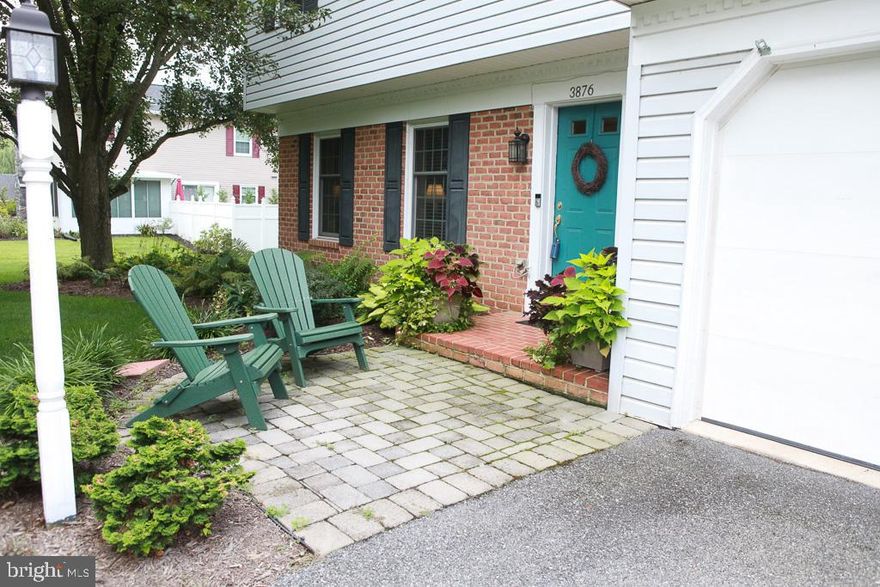 BEST OF BOTH WORLDS.  Traditional exterior that fits Lancaster County's charm.  Contemporary interior that fits a family friendly, entertainment friendly home.  From the moment you enter the front door you feel the charm, the light.  The kitchen is the heart of this lovely home.  The beautiful cabinetry, the large, inviting eating area and the family room with a gas fireplace is perfect for today's living.  From the kitchen, you step into a cozy screened porch; then to a HUGE deck.  From the deck, you are facing a large, well landscaped rear yard--perfectly shaded and so private.  One of the most asked questions--"Is there hardwood floors?"  And the answer is--"YES,  YES, YES."  The master bedroom is large with a walk in closet and a bath to envy.  Love this bath!  This charmer is a must see.  There are so many wonderful features--too many to name.