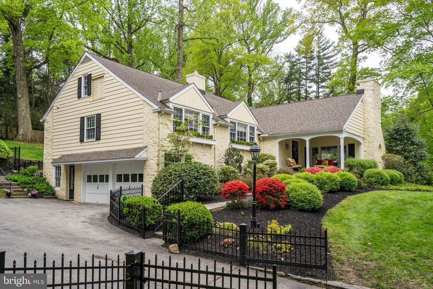 Simply Gorgeous Home in fabulous Northside Bryn Mawr Location. This lovely property has been beautifully updated and meticulously maintained by the current owners. A fabulous floor plan with bright and airy rooms throughout, this is a special & warm home. Just a few of the welcoming features of this home include:  Stunning Living Room/Dining Room with Oversized Windows and gorgeous d cor; State-of-the-Art New Chef s Kitchen with all the desired workspace with top appliances including Wolf Six Burner Gas Cooktop, Bosch Dishwasher, Summit Wine Cooler, Thermador Refrigerator, Stainless Sink; a Kitchen Bench Nook for Dining opens to fabulous Family Room with Fireplace & French Doors to Back Patio; A Hallway Two Step-up to the Private Bedroom Wing offers a Full Master Suite with Stunning Master Bath featuring Soaking Tub, Frameless Shower, Full Vanity, Radiant Heat Floors and Towel Warmer, Two Additional Beautiful Bedrooms serviced by Renovated Hall Bath with Tub/Shower Combination.  The Upper Level of this accommodating home provides a Play Room/Office or 5th Bedroom and Full Guest Suite with Tub/Shower Full Bath, and Spacious Attic Walk-in Storage. The Lower Level offers Laundry Facilities, Storage, and entrance to Two Car Garage. This delightful home is truly a find.   Lower Merion Schools-Convenient to shopping, dining, transportation, and so much more.   Come visit today.