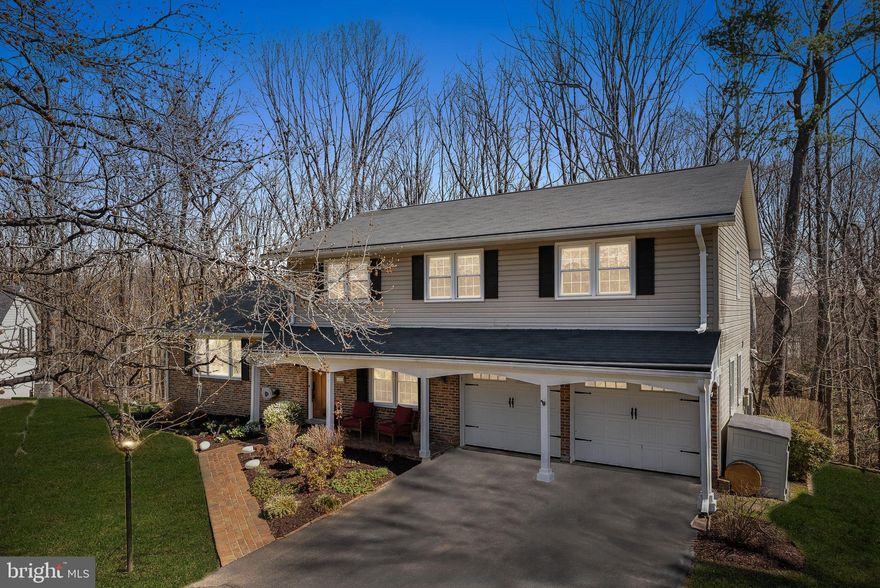 Welcome to this absolutely beautiful 4-bedroom, 2.5-bathroom Single-family home nestled in the highly desirable Wayside neighborhood of Vienna.  Situated on nearly a half-acre lot in a quiet cul-de-sac, this home offers breathtaking wooded views and serene privacy.  Step inside to an abundance of natural light,
gorgeous wood flooring, and an incredibly remodeled kitchen designed for both style and function. The phenomenal sunroom addition off the kitchen provides the perfect space to relax and take in the stunning surroundings. The home also features beautifully remodeled bathrooms, a cozy wood-burning fireplace,
and a finished basement with a bonus room—ideal for a home office, gym, or guest space. Additional upgrades include gutter guards, upgraded windows, and a generator, ensuring peace of mind for years to come. The spacious two-car garage offers ample storage, and the meticulously maintained
landscaping enhances the home’s curb appeal. Perfectly located near top-rated schools, shopping, parks, restaurants, and major highways, this home offers the ideal blend of convenience and tranquility. Best of all, a full membership to the highly sought-after Hunter Mill Swim and Racquet Club, located inside the
neighborhood, conveys with the home! Don’t miss this rare opportunity to own a truly exceptional property in one of Vienna’s most coveted neighborhoods!