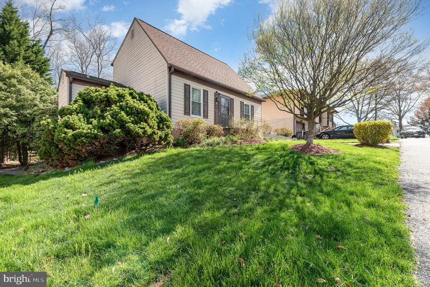 **BUYER COULD NOT GET THEIR HOME SOLD SO THIS GREAT HOME IS BACK ON MARKET**
This meticulously maintained cape cod has been lovingly cared for by the same owner since it was built in 1984! Kitchen was updated with granite counters and tile backsplash. Patio enclosure overlooks the back yard flower gardens. 2 large bedrooms and 1 bath upstairs and 1 large bedroom and 1 bath downstairs. Full walkout basement that could easily be finished off for additional living space. Homestead/Wakefield Elementary, Bel Air Middle and High (buyer to verify).