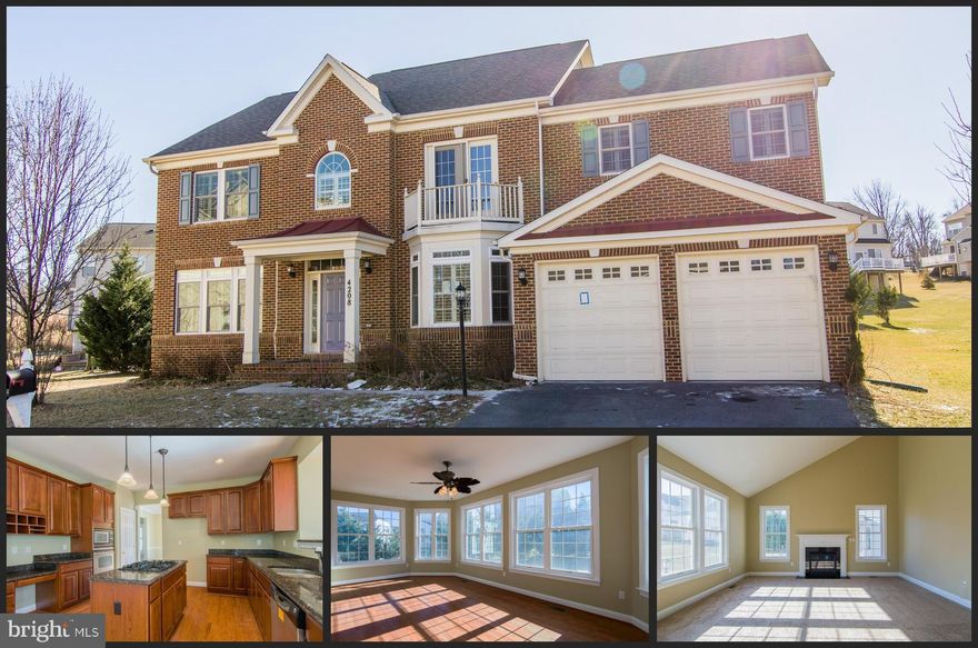 CLASSIC COLONIAL IN DESIRABLE AUTUMN VIEW W/ OVER 4,500 SQ. FT. OF LIVING SPACE! Formal LR & sep DR w/ hw floors, island kit w/ granite counters, FR w/ vaulted ceiling & fireplace, main lvl office & sunroom, Mstr suite, WIC w/ built-ins, & full bath w/ soaking tub & sep shower, fin basement w/ full bath, & 2 car garage.