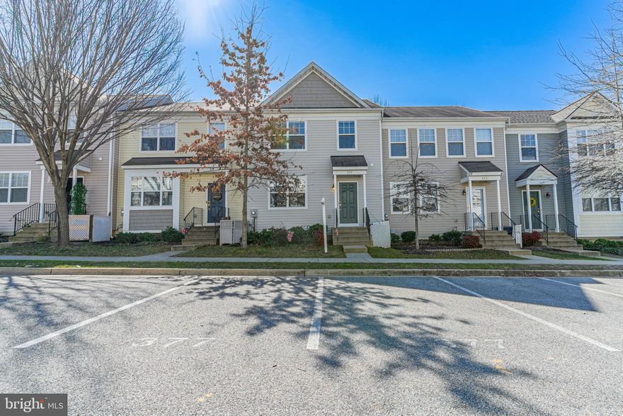 Great resale townhouse. This home is perfectly sized for a family, visitors, or roommates, and with lots of options for customizing every space.  An unfinished walkout basement is ready to build out to your liking. The oversized MBR features large walk-in closets and a large bath.  Large fenced yard & deck for outdoor relaxing and entertaining. The property is attractively priced despite requiring paint and carpet, but it is clean and ready for personalization. A short drive to everything that Town Center offers, including a variety of shops, restaurants, and a movie theater. Convenient to Route 4, Calvert Hospital, and within walking distance to a commuter lot.