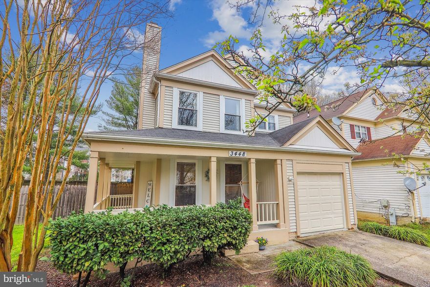 Don't miss this stunning detached colonial nestled in Enfield Chase. Flooded with natural light from floor-to-ceiling windows, the home boasts a chef's dream kitchen with modern amenities and wood floors throughout.

Enjoy ceramic tiles in key areas and plush carpeting on the second level. The owner's suite offers a spacious walk-in closet and luxurious double vanity. A large partially finished basement adds entertainment space, while three bedrooms and two and a half bathrooms provide ample accommodation.

Convenience is assured with an attached garage and off-street parking. Enjoy outdoor living with a wrap-around porch and fenced rear yard. Nearby amenities include Allen Pond Park, shopping, dining, and recreational facilities.

Prewired for security and featuring exterior LED lighting, this home offers both luxury and peace of mind. Don't miss out on the chance to call this beautiful property your own. Schedule your visit today.