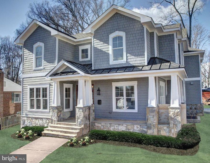 Stunning Vienna Home to-be-built by Jefferson Homes. Gourmet Kit w/custom cabinetry, lrg center isld w/seating. 10' ceilings on 1st floor, 9' on 2nd/LL. MBR suite w/oversized closets, his/hers vanities & lrg shower. HW t-out 1st lvl. Large wrap around covered porch w/metal roof. Finished basement w/wet bar, rec room, ex room & BR w/full BA. Walk to shopping, community center, ball fields & more!