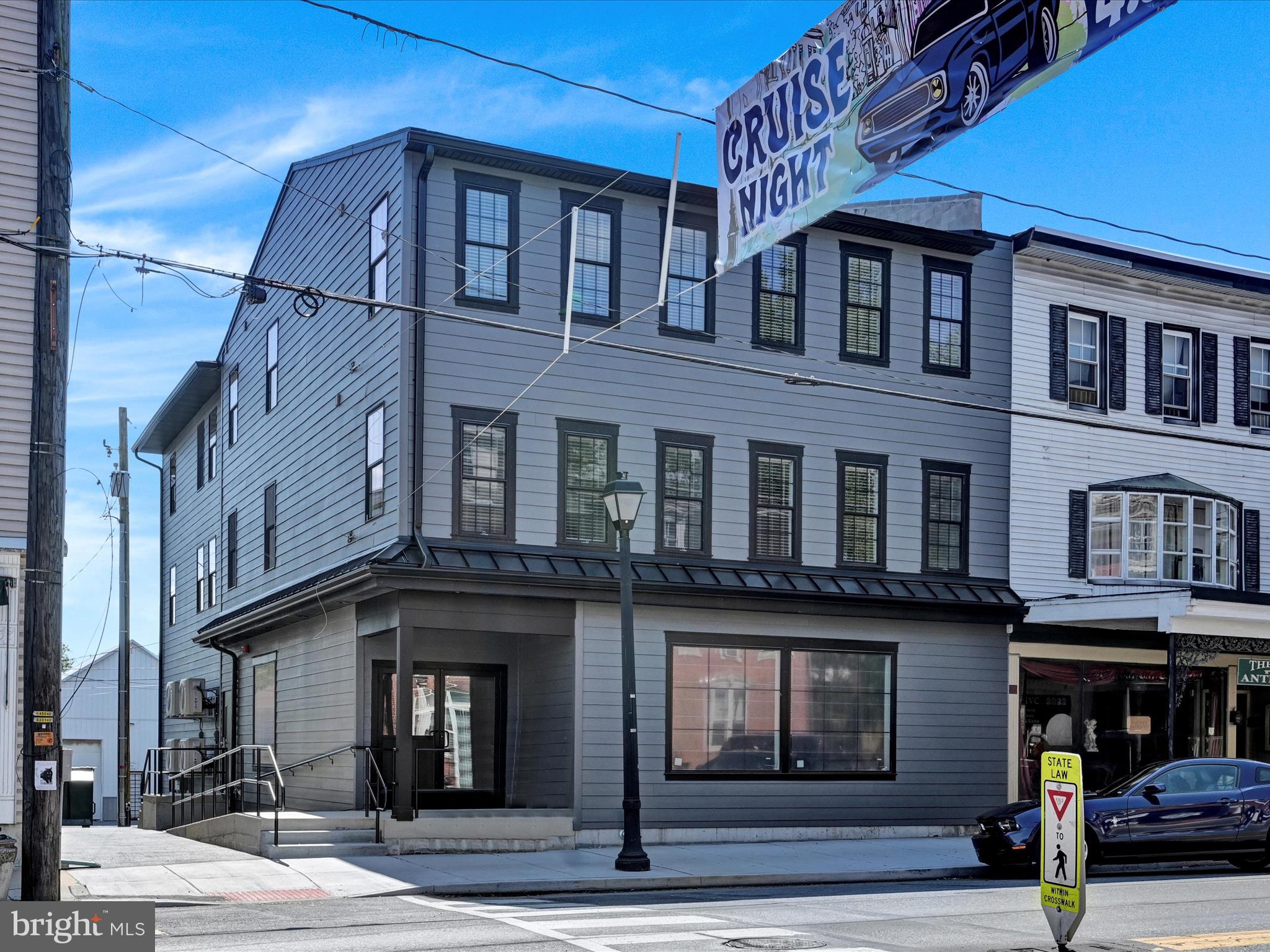Excellent investment opportunity in Denver Borough, brand-new construction mixed-use building offering immediate income potential and long-term upside. This 7,200 SF property includes 4 fully separate residential units (vacant and rent-ready) and a 2,400 SF ground-floor commercial space, unfinished and ideal for tenant fit-out. The residential apartments included (2) 2 bedroom 1.5 bathroom units and (2) 2 bedroom 2 full bathroom units. Separated utilities, low-maintenance materials, and brand new mechanicals throughout. Nine off-street parking spaces and strong curb appeal enhance tenant demand. Ideal for adding to a portfolio or for an investor seeking value-add potential through commercial lease-up or owner-user flexibility. High-growth area with strong rental demand.