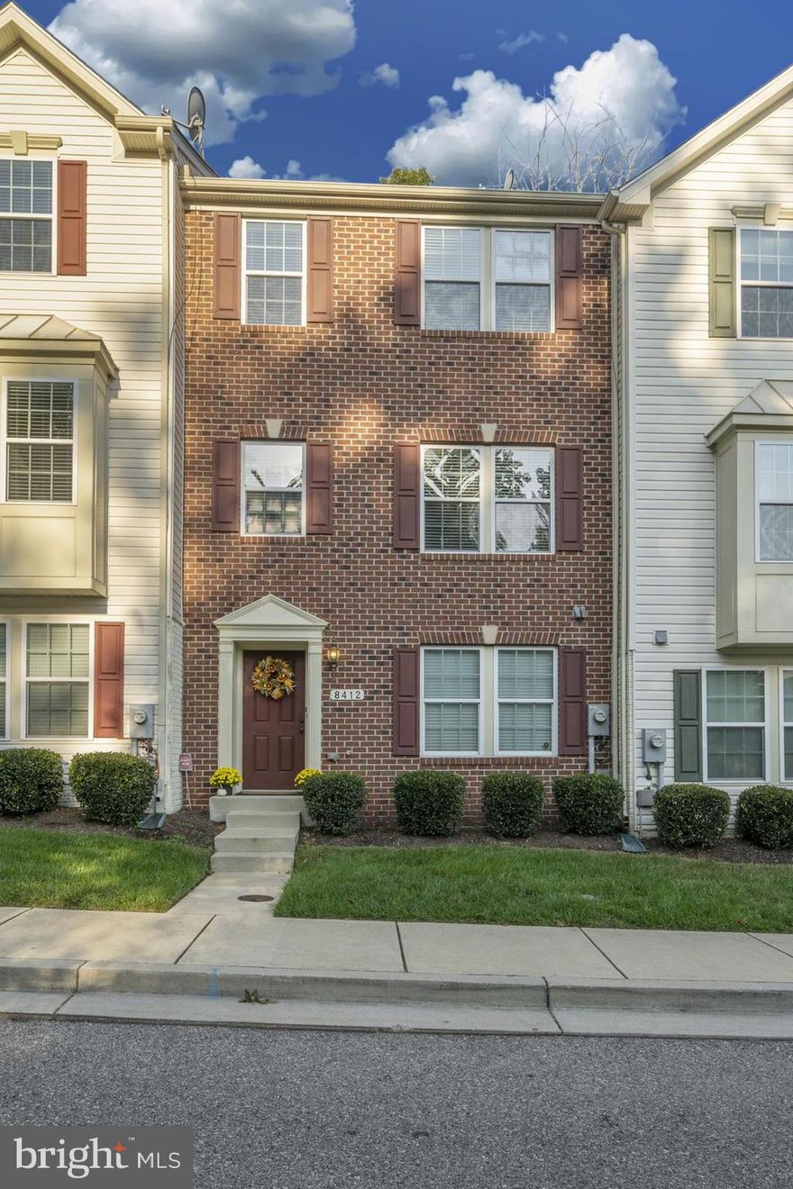 Immaculately maintained townhome in a sought after community! 3 level townhome shows like a model.. Main level boasts a beautiful kitchen with island, 42' cabinets,  granite counters, and dining area; family room with separate office area complete with built in desk. Upper level features a master suite with walk in closet & full bath, 2 additional bedrooms, and  shared full bath.  Lower level rec room/2nd family room leaves plenty of space to entertain. Laundry located on lower level with large storage area. Back deck with privacy dividers and  under deck patio great for BBQ's or enjoying the outside. House backs to trees giving you privacy. Community amenities include basketball courts,  walking trails, etc. Just a short drive to the local beach,  boardwalk, restaurants, water park, and so much more!  This one won't last long....better hurry!