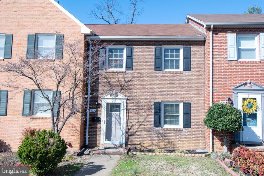 Move in Ready 3 Finished Levels. Walk-Out Basement all Brick Townhome! Hardwood Floors on Main and Upper Levels!  New Windows and Sliding Basement Door 2019, New Front Door 2020, New Appliances 2019, Roof Replaced 2014, Water Heater Replaced 2015! Fenced BackYard, Patio, Close to I-95!