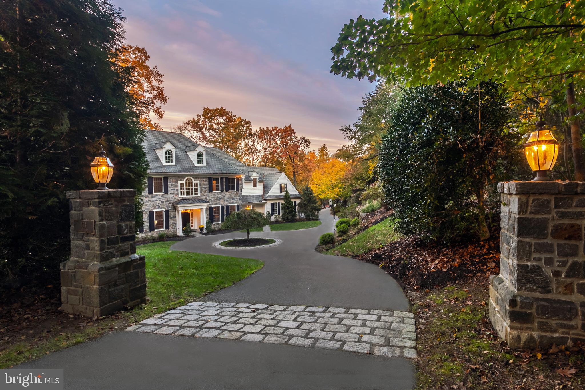 There are very few properties that offer complete privacy, while also being immersed in an exceptionally friendly neighborhood such as Hidden Cove, in the heart of the award winning Rose Tree Media school district! This stunning Beaumont built home offers more than 10,000 sq. feet of combined finished living space with gorgeous resort-like views of the Springton Reservoir. There is truly no other property quite like this one with its size, versatile space to include a pool house and the 2.5+ acre lot it sits on. Pull down the private lane and into the circular drive. Head on in the main entry and immediately fall in love. Catch tons of natural sunlight with the front to back foyer. The room sizes are magnificent and the finishes are classic throughout the entire home. A spacious first floor layout with 10 foot ceilings includes a formal dining room, formal living room with fireplace, a library/office with custom built-ins and a marble surround fireplace, a chef's kitchen/great room, overlooking the reservoir with a large cherry center island, a plethora of white shaker cabinets, top of the line appliances (sub zero & GE Monogram), recessed lighting and beautiful stone tile backsplash. The kitchen is timeless! The breakfast room has French doors that lead out to the large deck and the family room is expansive with a fireplace and coffered ceiling detail. Access the incredible mudroom, built-in homework/office zone, access to the 3 car attached garage and half bath off the kitchen. There is a 2nd powder room for your guests. Custom crown moldings, beadboard, built-ins that flank the fireplaces and beautifully refinished oak hardwoods sprawl the first floor. Take the grand staircase (back stair off kitchen) up to the 2nd floor and find 9 foot ceilings and large and abundant beds and baths. A primary suite that includes a soaking tub, walk in glass surround shower, plenty of vanity space and travertine tilework. A massive walk-in closet, additional closet space and tray ceiling design. A 2nd bedroom in the primary suite is a perfect nursery, office or large dressing room. 3 more bedrooms with en suite baths, all very large in size and a jack and jill bedroom/bath. A laundry room is conveniently located on the 2nd floor as well as another built in office space. The 3rd floor is amazing and can be used for whatever your needs may be. A playroom, office, you name it! The walkout lower level of the home has a full bath, bedroom, media room space and large rec room. Entertaining, working out, guest space,etc. You can do it all in this space. Separate utility room and storage galore. Across the property you will find a custom built 50,000 gallon 25 yard lap pool with 2 level decking with stone surround fireplace and exceptional hardscaping work, a pool house with kitchenette, full bath with steam shower, laundry room and lounge area. Another garage space in the pool house for 4 total garage spaces! The 2nd floor of the pool house is roughed in for another full bath and bedroom if desired but currently offers wonderful storage. This property truly offers a “resort at home” appeal. It’s the best of everything with the ultimate privacy, waterviews and yet its minutes to downtown Media, Newtown Square and a mile from Ridley Creek State Park! This special home offers a lifestyle, it’s not simply a home.