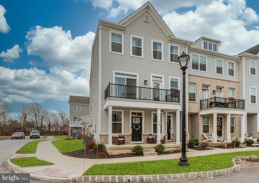 Welcome to 760 Ore Street, a stunning, 3-year-old townhome just steps from downtown Phoenixville that feels like a model home and is move-in ready. This end-unit in the highly coveted SteelPointe community features a charming front porch and an open-concept main floor filled with natural light and gleaming wide-plank floors. The gourmet kitchen boasts 42" cabinetry, sleek stainless steel appliances, and luxurious quartz countertops. With 9-foot ceilings on both levels, the home feels open and spacious. The main floor also includes a convenient powder room and a large storage closet, plus access to the one-car garage and driveway parking. Upstairs, you’ll find two generously sized bedrooms, both with access to a large balcony. The second-floor laundry adds extra convenience to your daily routine.
Plus, just a short walk over the walking bridge takes you to the heart of charming downtown Phoenixville, with all its shops, restaurants, and vibrant community life.
Don’t miss your chance to own this move-in-ready townhouse — it’s everything you’ve been looking for and more!