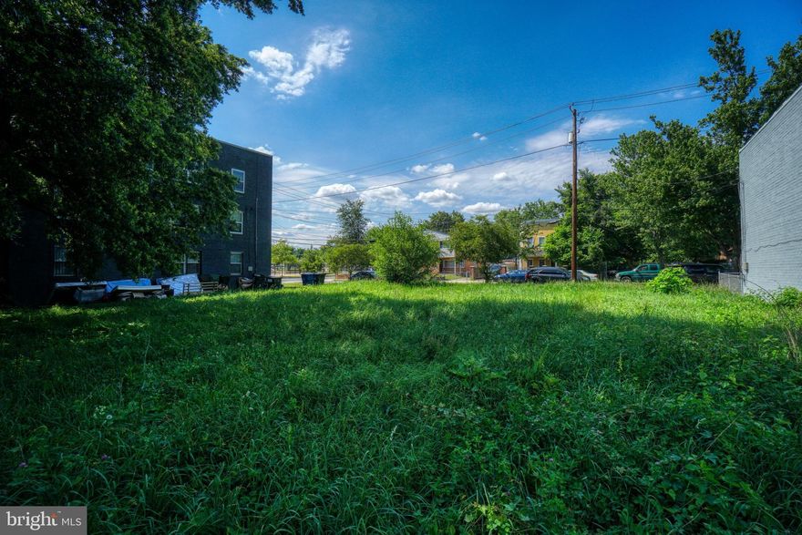 Property sits to the right of 5505 Foote Street NE. Perfect for investors and builders. Perfect for single family houses or 2 row houses on the lots (after getting the variance and permits approved by DCRA). Buyer needs to apply for variances.  Beautiful lot with a total of 2,500 square feet for both possible for rezoning of multi-story affordable residential building.  The purchaser to verify this option if can get granted. Minutes to Benning Road, Capital Heights and Minnesota Avenue Stations. Drive by to see property. Call with questions.