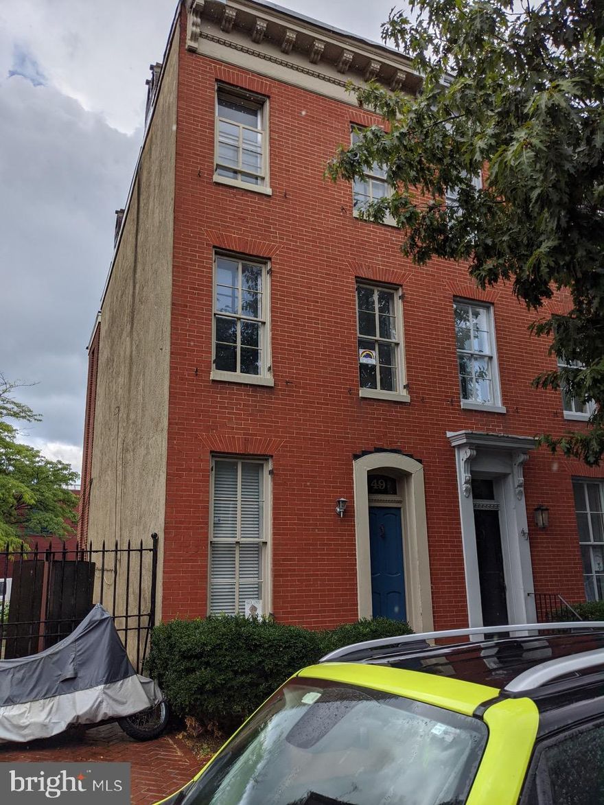 HANDSOME MULTI UNIT BUILDING LOCATED ON POPULAR MONTGOMERY STREET IN THE HEART OF FEDERAL HILL. LIVE IN ONE UNIT AND RENT OUT THE OTHER FOR INCOME. BOTH UNITS ARE SELF CONTAINED WITH THEIR OWN HEATING AND AIR AND SEPARATE METERS.  SOME UPDATES INCLUDE GRANITE AND STAINLESS WITH WOOD FLOORS IN THE FIRST FLOOR UNIT WALK TO ALL THE AMENITIES IN THE INNER HARBOR .