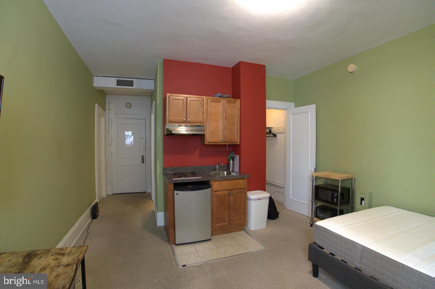 Welcome to The Arts Condo Building! Located in the heart of Center City, this building has so much to offer. Step in through the front doors of the building to find sprawling staircases which lead to the Security Guard desk. Head to the elevators to the left of the desk. The unit is fully carpeted, large closet space, flat screen TV, and existing furniture if requested. All utilities are covered by the monthly fee, including wifi! Come visit this great unit at The Arts to make it yours today!