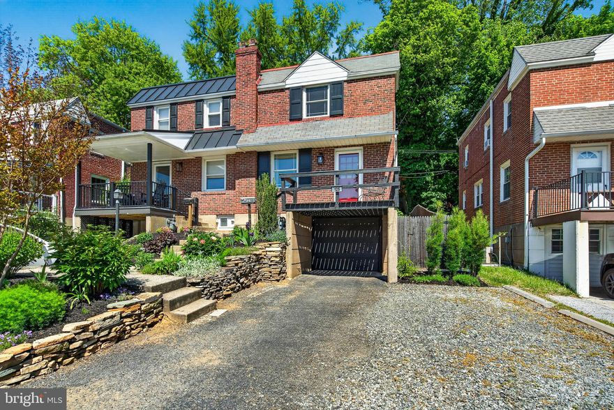 This entire home has been expertly renovated by local craftsman.  From the exterior to the interior no detail has been ignored.  The upgraded designs throughout include new ¾" red oak hardwoods, finished on site.  To expand size of kitchen, wall was removed to create better flow to living room. In addition, the renovated family room includes a new natural gas fireplace and Anderson sliders to the updated backyard.  Note the charming painting installed in the family room depicting ‘old West Chester’ we believe to be painted by a local.   The custom cabinetry in the kitchen is truly gorgeous. The kitchen appliances are top notch and offer a 6-burner stove (w. direct vent to exterior) with a custom wood range hood, Bosch extra-quiet dishwasher, quartz countertops, a large pantry,  a coffee bar with storage, and a 10' island that seats six! Going to the second level, check out the gorgeous hardwood stairs and totally renovated full hall bath.  Going down the hall you will see all the flooring is pine.  Enter the primary suite (can fit a King bed) with lots of light and space.  Two new closets done by “Closets by Design”.  Two more bedrooms; one that can fit a full bed and the other a Queen.  All-new windows flood the home with light.  Exterior improvements include installation of fence around entire side and back yard, new front & back dry stone walls, backyard uplighting.   Going to lower level find a clean, fresh and bright basement perfect for a gym, or storage and washer and dryer with large ‘retro’ sink and storage.  One car garage AND TWO (2) driveway spots to park  for  a total of THREE parking spaces in the borough!! Open to showing by appointment; schedule your tour today and discover this stylish, move-in-ready home.