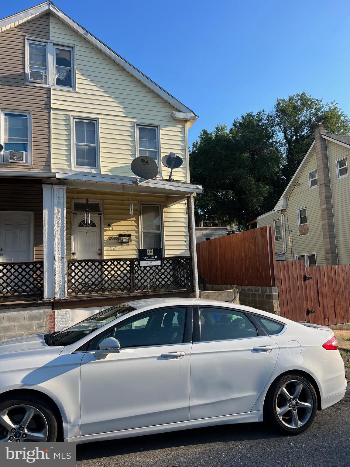 Rented townhouse for sale. Rent is $815/month and tenants (month-to-month) pay all utils. 3 bedrooms, 1 bath, living rm, dining rm, eat in kitchen. Gas heat and hot water. Front and side porches. There has been much private investment in past 5-7 years on this block, including the attached structure. Close to schools, bus routes, dining, grocery store, recreation. Priced right to enter the real estate investment game, and RE taxes under $2k helps.