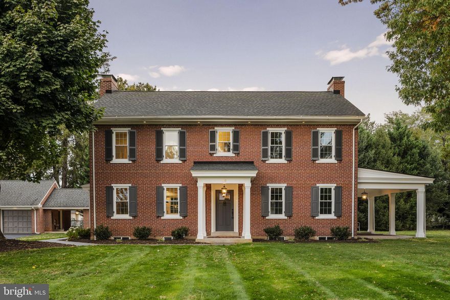 For sale for this first time in 60 years! Welcome to 110 E Pine Street, a newly remodeled stately home in the heart of Ephrata. The home has been completely restored blending historic charm with modern comfort. This provides you with the character and charm of an old brick estate, while removing the extensive upkeep that typically is accompanied with older homes. From the moment you arrive, the circle driveway and oversized 2-car garage set a tone of elegance and convenience. Stepping into the foyer you are greeted by herringbone flooring, which elevates the entryway and draws attention to the details of the house. The stunning gourmet kitchen is the heart of the home, featuring custom cabinetry, quartz countertops, designer lighting, and stainless steel appliances. Large and open living and dining spaces make this home perfect for hosting guests and entertaining. Upstairs, the owner’s suite is designed with comfort and efficiency, offering a spacious bedroom, luxurious private bathroom with a tiled shower, double vanity, and walk-in closet. The additional bedrooms are generously sized with lots of natural light, and the home’s upstairs laundry room adds everyday convenience. The finishes throughout showcase a mix of classic contemporary and modern style. With a forced air heating and cooling system, this home ensures efficient year-round comfort. Outdoors, the house received freshly poured stamped sidewalks and new landscaping which perfectly compliment the large porches and add to the stately character of the home.
This sale involves two parcels with the garage and driveway being on its own lot. Lot will have a fully approved stormwater plan and will be permit ready as a buildable lot. 
These homes are very rare to come by and do not come up for sale often! Now is your opportunity to own a truly stately home that is move in ready.
Schedule your private tour today and experience all that 110 E Pine Street has to offer!